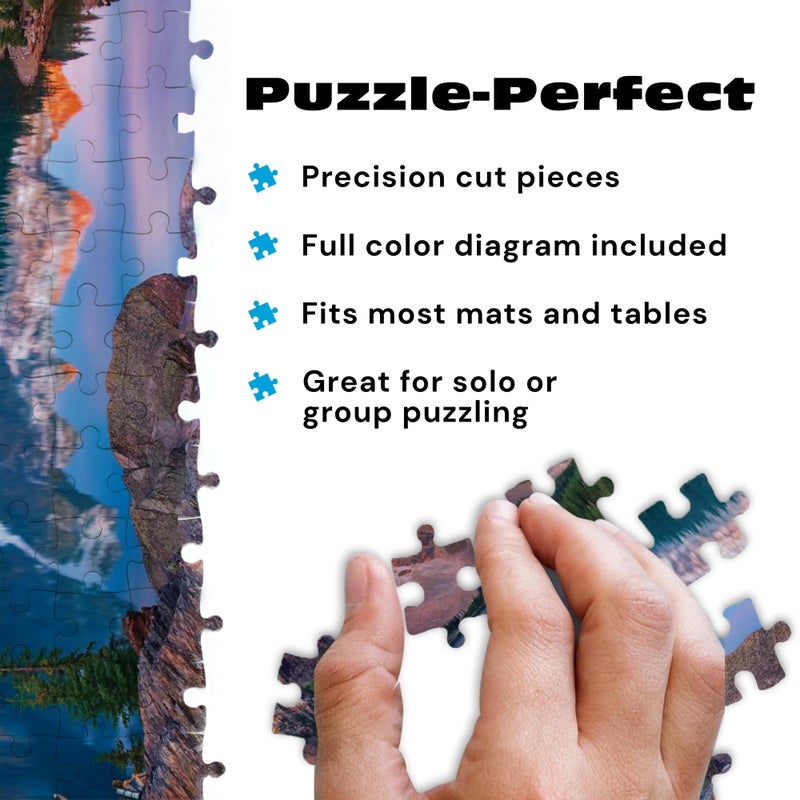 Buffalo Games - Mountains on Fire - Chip Phillips - 1000 Piece Jigsaw Puzzle for Adults - Challenging Mountain Sunset Puzzle Perfect for Game Nights - Finished Size 26.75 x 19.75 - Image 4